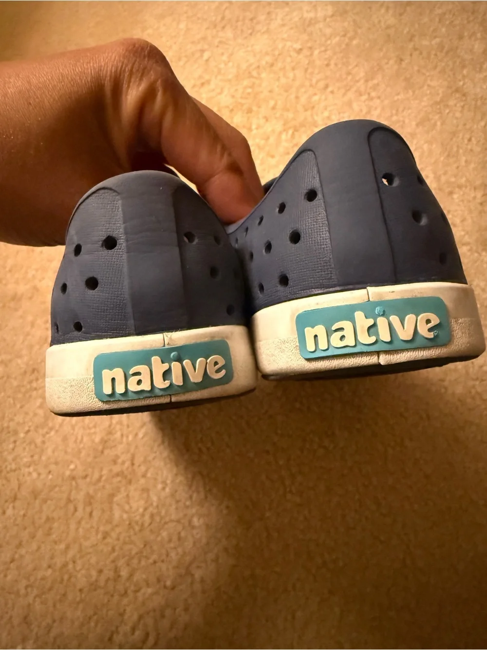 Native Shoes Kids Navy Blue Slip-On C13